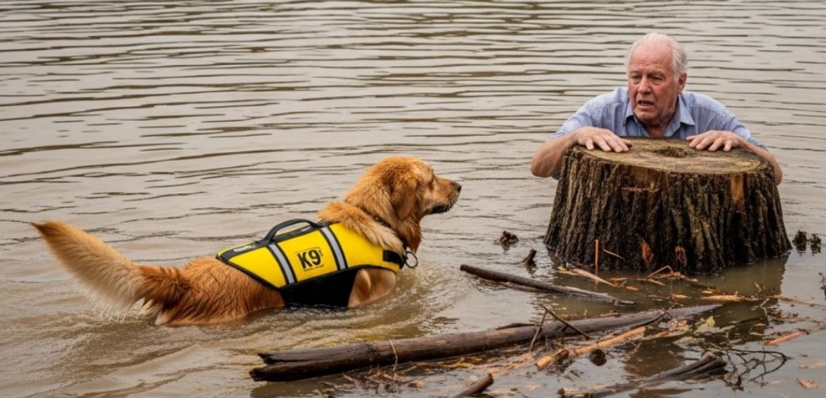 In the Cold After the Flood, a Stray Dog Saved Two Mute Brothers by Warmly Staying with Them for Hours